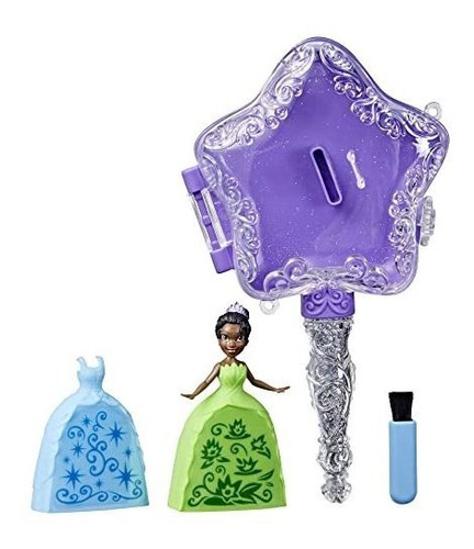 Disney Princess Secret Styles Magic Glitter Wand Tiana Doll 