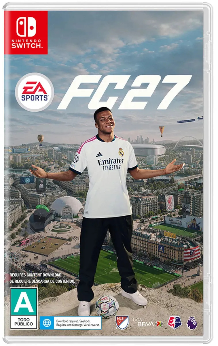 Ea Sports Fc 27 Xbox Nintendo Switch 1 Estándar Físico