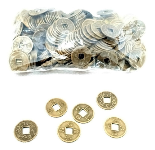 Monedas Feng Shui Atrae Suerte China Pack X 200 Aprox