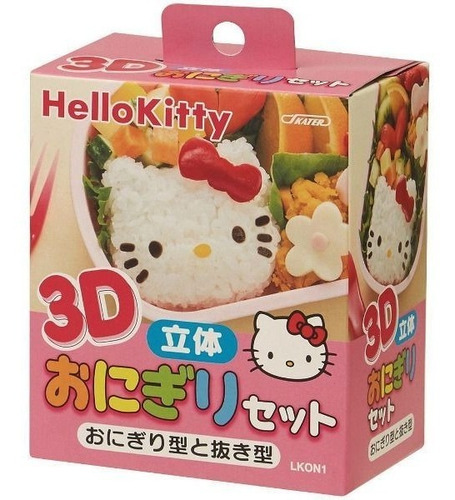 Molde Para Onigiri - Bolita De Arroz Con Diseño  Hello Kitty