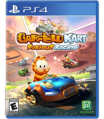 Garfield Kart Furious Racing Juego Ps4 Sellado Original