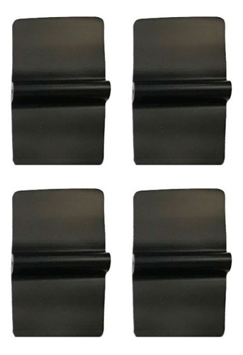 Kit 4un Eletrodos 5x3cm Condutivo De Silicone Fisioterapia