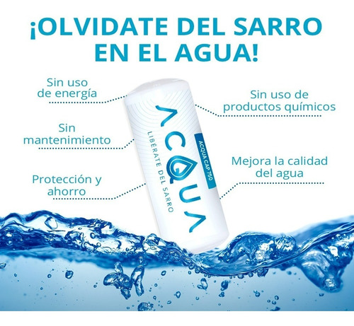 Acqua Libérate Del Sarro Para Cisterna/aljibe De 5,000 Litrs