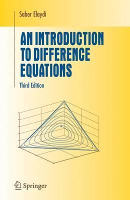Libro An Introduction To Difference Equations - Saber Ela...