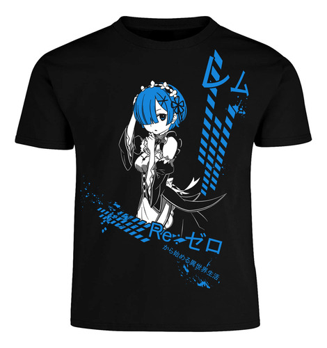 Playera Anime Re Zero Rem Nerai