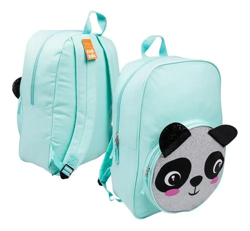 Panda glitter backpack cheap