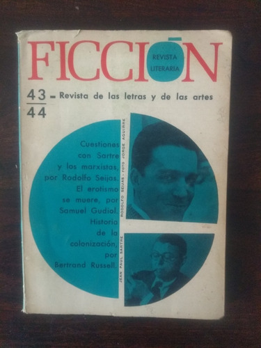Revista - Libro Ficción Números 43 - 44 Edic. 1963