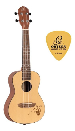 Ukulele Acústico Soprano Bonfire Ortega Guitars Color Natural