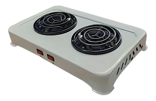 Anafe Cocina Eléctrico De Mesa 2 Hornallas 1200w Abra-sol 