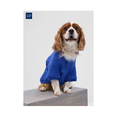 Gap Hodie Para Perritos Original T- M 18-22k Azul Con Logo