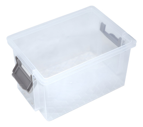 Hw Home Caja Plástica Organizadora Transparente 1.65l Multicolor