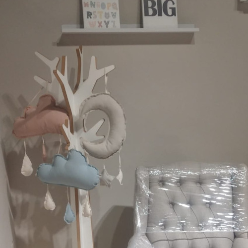 Colgante Decorativo En Tusor P/ Cuarto Bebe Pieza Infantil