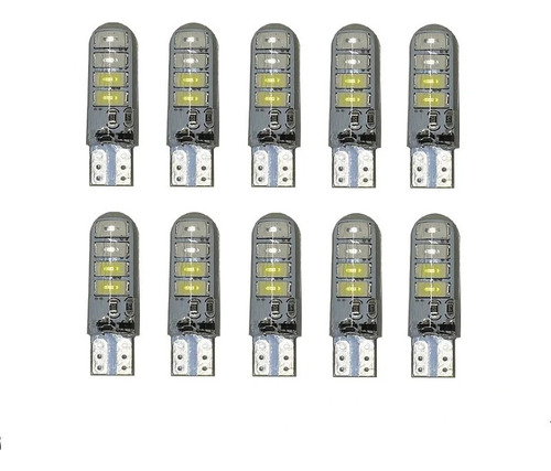 Bombilla Led Estroboscópica T10 Para Coche, 194 W, 5 W, 8 Le