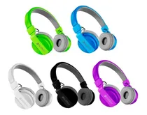 Comprar Auricular Vincha Cableada Con Micrófono Goldtech De Colores