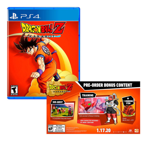 Dragon Ball Z Kakarot + Dlc + Poster Playstation 4