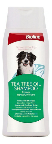 Shampoo Aceite Árbol De Té Bioline 250 Ml Perro | Mundozoo