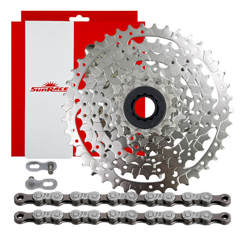 Pacha 8 Velocidades Sunrace M680. 11-42 Cadena Kmc Z8 Mtb