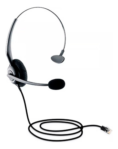 Headset Diadema Intelbras Chs55 Monoaural Voip Rj9