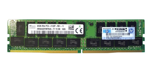 Imagem 1 de 1 de Memória 32gb Ddr4 2133 Ecc Rdimm Ml110 Ml150 Ml350 Dl380 G9