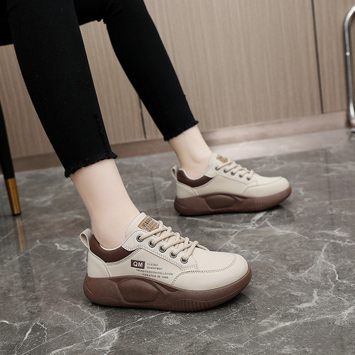 ) Zapatillas Informales Con Suela Gruesa Y Zapatos Con