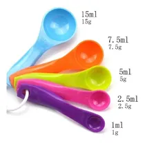 Comprar Colheres Colher Medida Medidoras Para Cozinha 5 Colheres Cor Colorido