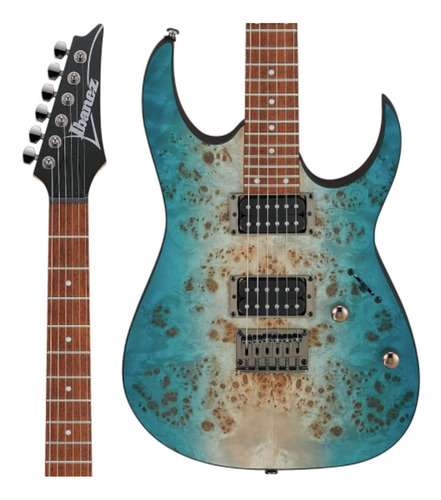 Guitarra Ibanez Rg 421pb Caribbean Shoreline Flat