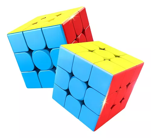 cubo mágico kit cube profissional com 6 pecas