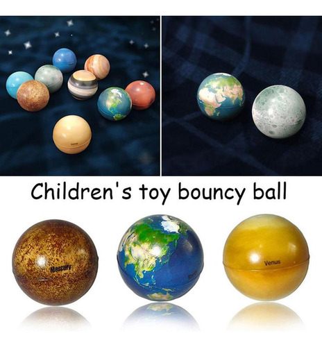 10 Uds. Solar Planetas Para Niños Juguetes Fiesta