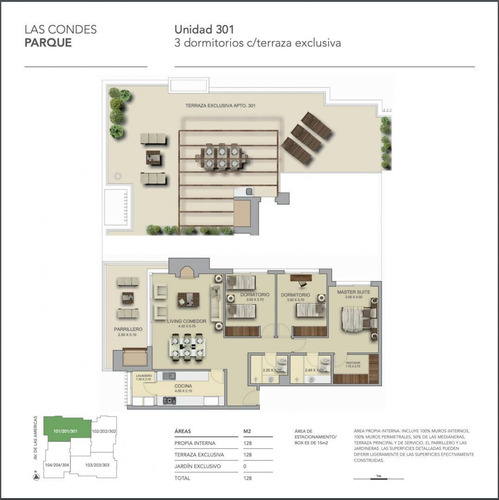 Imagen 26 de 26 de Penthouse Av. De Las Américas 3 Dormitorios Parque Miramar (ref: Jpd-1244)