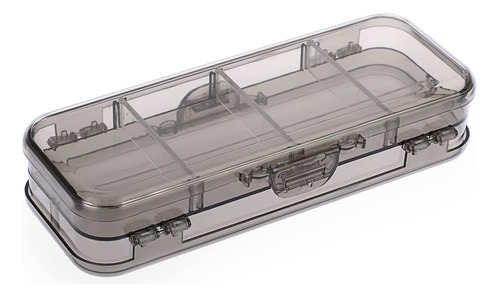 Btsky Caja De Lapices De Doble Cubierta, Caja De Plastico Tr