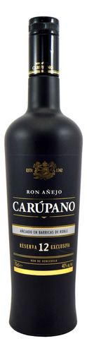 Ron Carupano 12 Años 750ml Importado Original Premium P