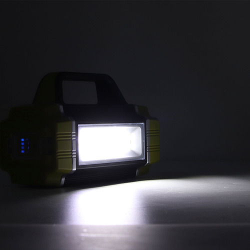 Linterna Solar Portátil Con Iluminación Frontal, 6 Gear Supe