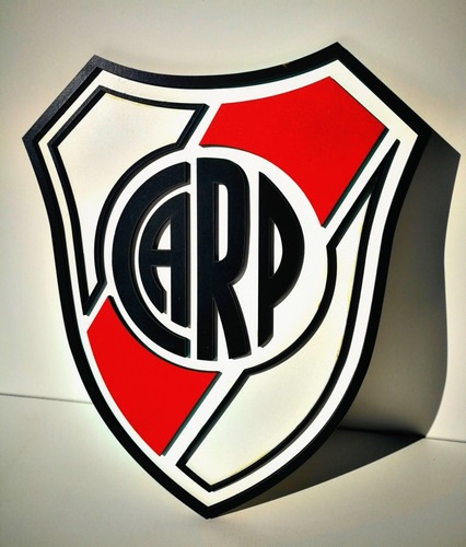 Escudo River Plate Cuadro Gigante Relieve River Fútbol 30cm
