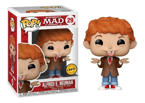 Alfred E Neuman Chase Funko Pop 29 Another Ridiculous Mad 