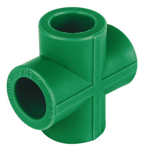 Cruz De Ppr 1/2'' Para Agua Fria O Caliente Foset 45555 Color Verde