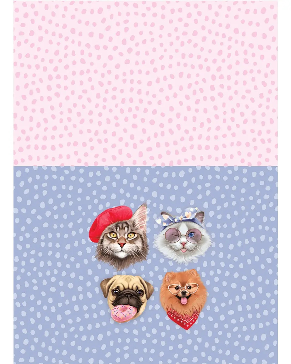 Caderno Universitário Pet Holic Spitz 80 Folhas