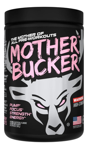 Bucked Up Mother Bucker 20 Servicios Sabor Strawberry Super Sets