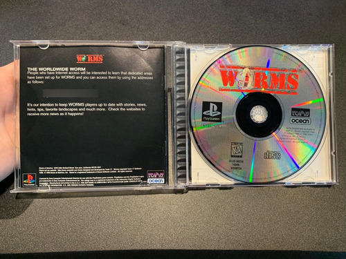 Worms Playstation Ps1 (Usado)
