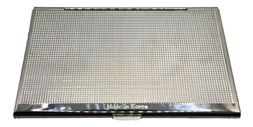 Artesania Coreana Tarjetero Metalico Pajaritos.