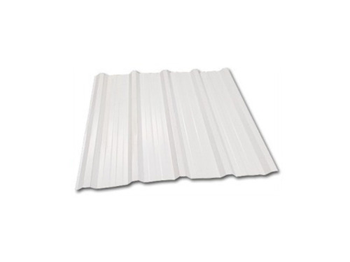 Chapa Plastica Trapezoidal - Blanca Traslucida - Reforzada!!