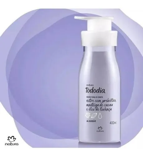 Creme Hidratante Natura Tododia Macadâmia & Algodão cada