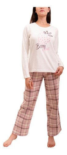 Pijama Franela Mujer 8660