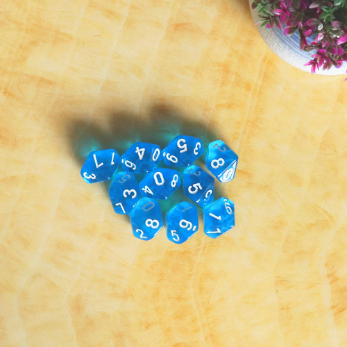 Dados Poliédricos De 40x 4 Caras Para Juego De Dnd Rpg