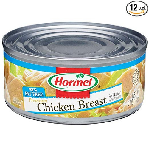 Hormel Premium Chicken Breast En Agua Con Costilla De Carne,