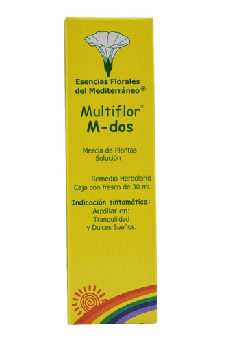 M Dos Tranquilidad 30ml Tratamiento Antiestres  Flores Bach