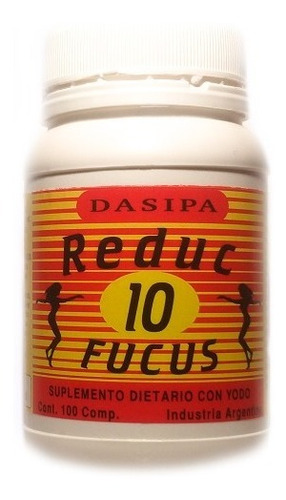 Imagen 1 de 4 de Reduc 10 Fucus Dasipa Superpack 8 X 100 Comp. Adelganzamte