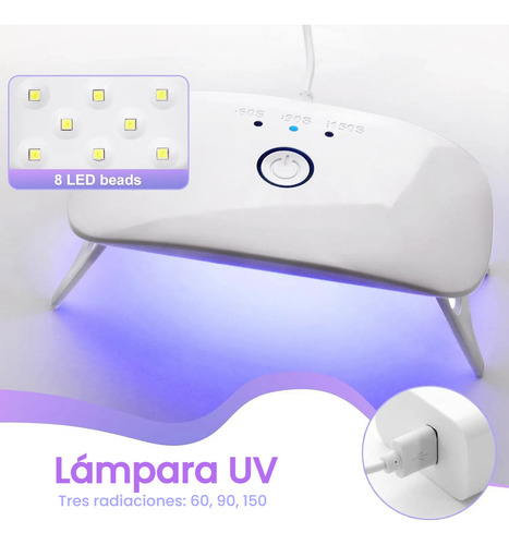 Kit De Resinas Uv Con Lámpara Para Hacer Joyas Diy Moldes Para Resina Moldes De Silicona Para Resina Kit De Manualidades