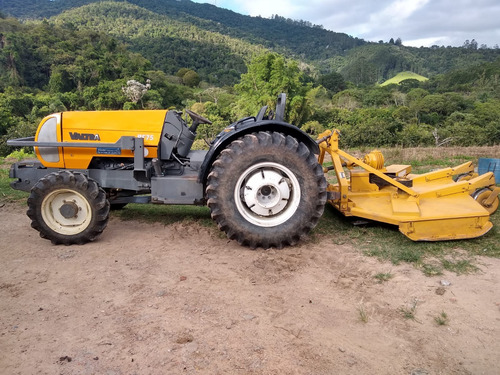 Trator Valmet Bf 750 4x4 Com Roçadeira Baldan Dupla 2.7 Mts