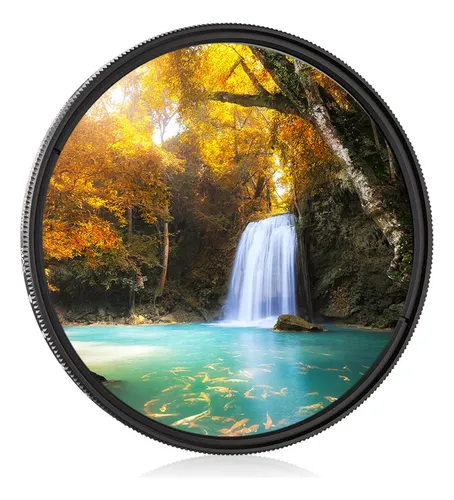 Filtro K&f Concept Densidad Neutra Variable 58mm Nd2-nd400 Color Negro