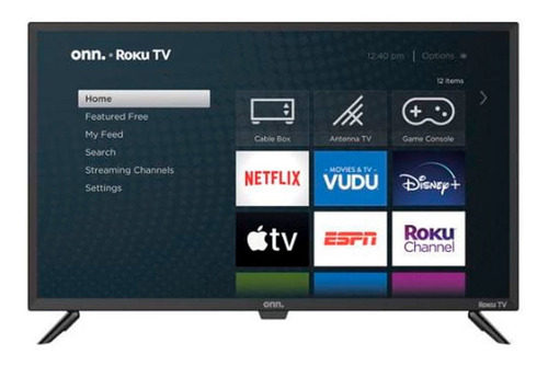 Smart Tv Onn Roku 100012589 32 Hd Led 720p